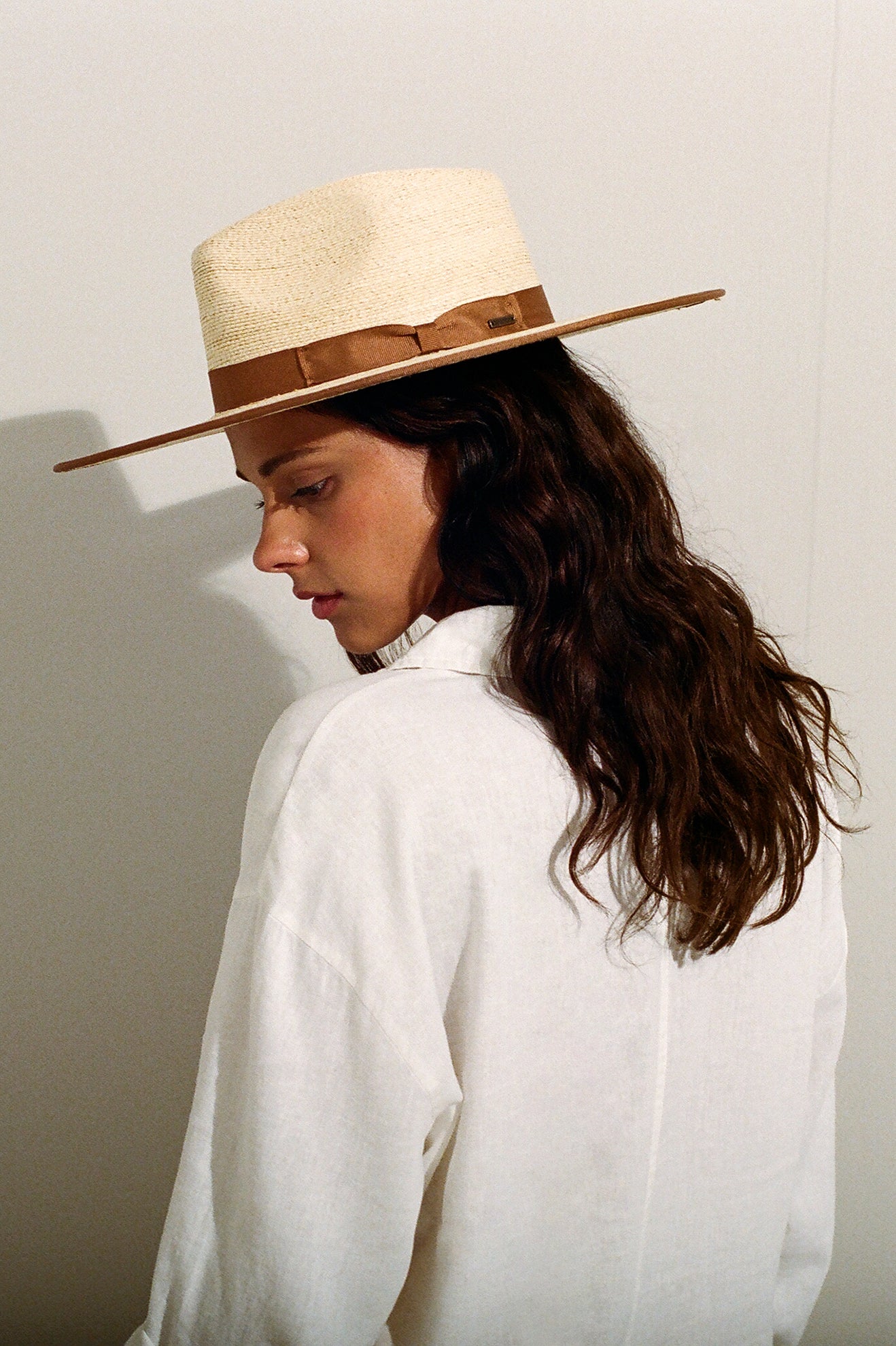 Sombreros Brixton Jo Straw Rancher Hat Mujer Beige | BIXS31069