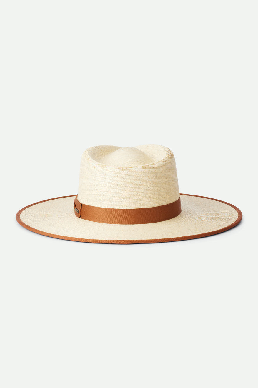 Sombreros Brixton Jo Straw Rancher Hat Mujer Beige | BIXS31069