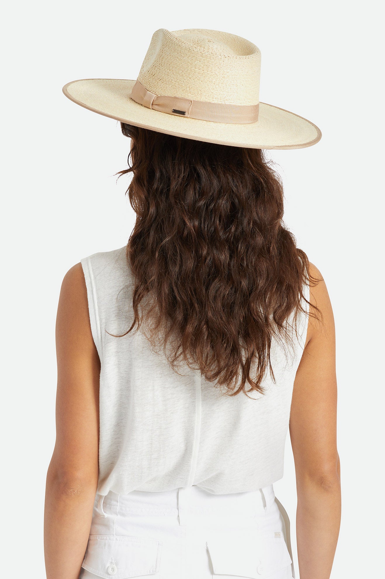 Sombreros Brixton Jo Straw Rancher Hat Mujer Beige | YURI51927