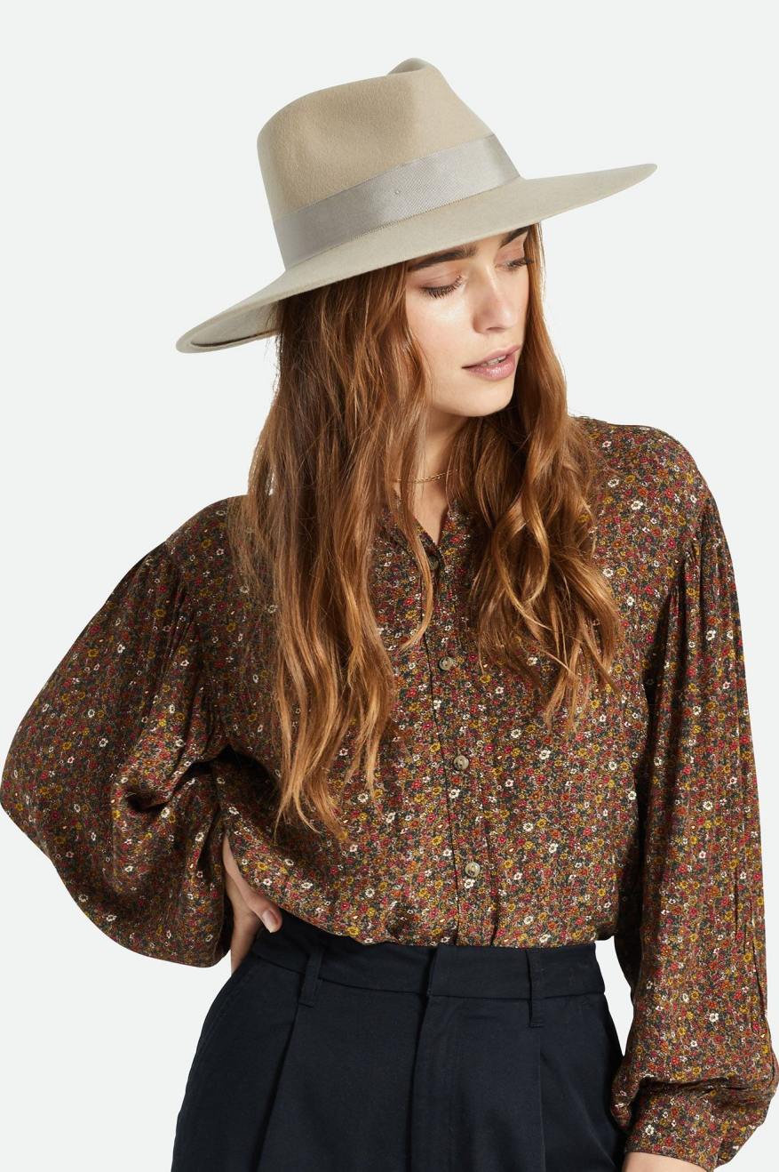 Sombreros Brixton Joanna Felt Hat Mujer Rosas | OWDN24690