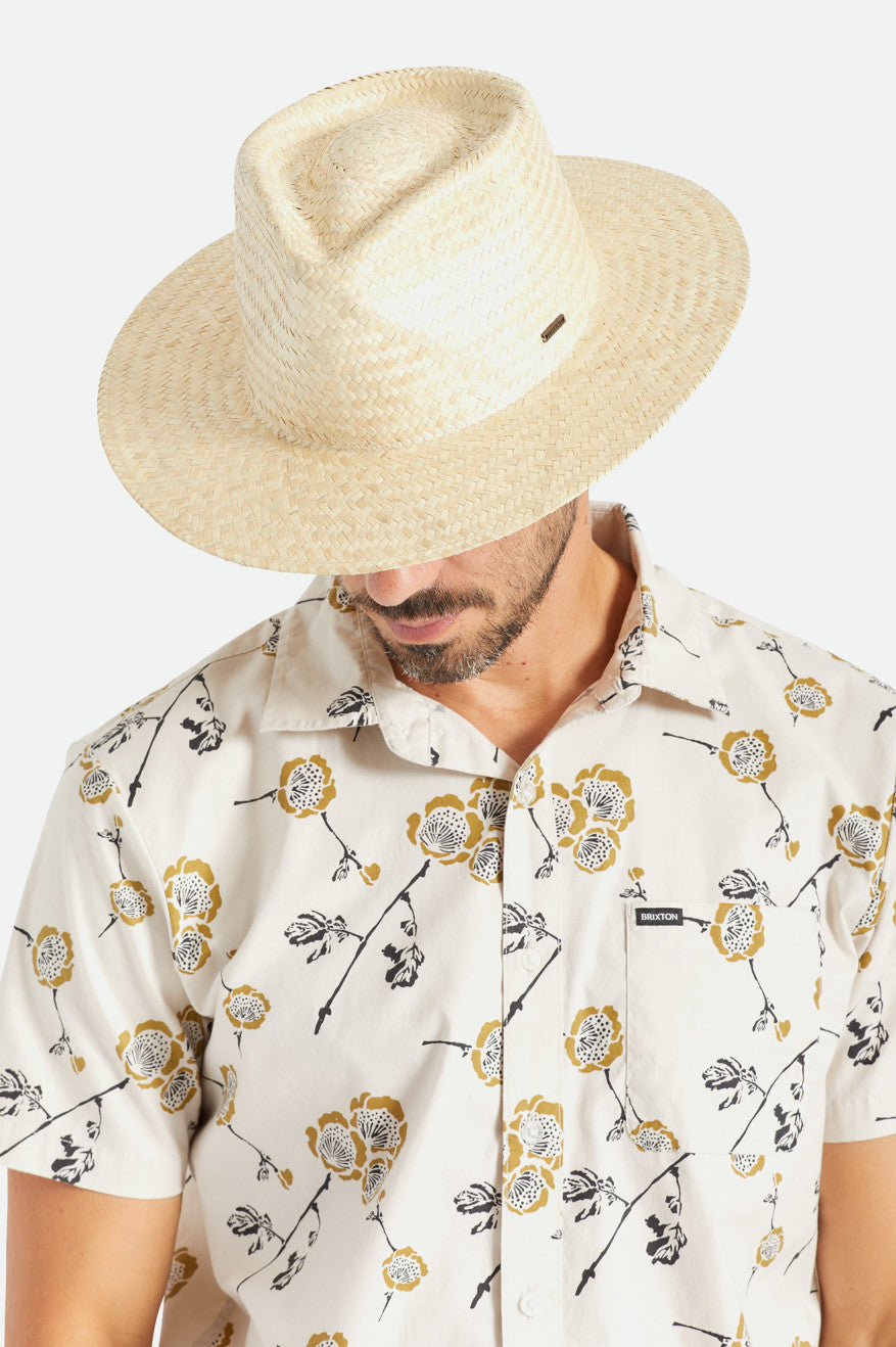 Sombreros Brixton Marcos Palmilla Hombre Beige | EOIL91487