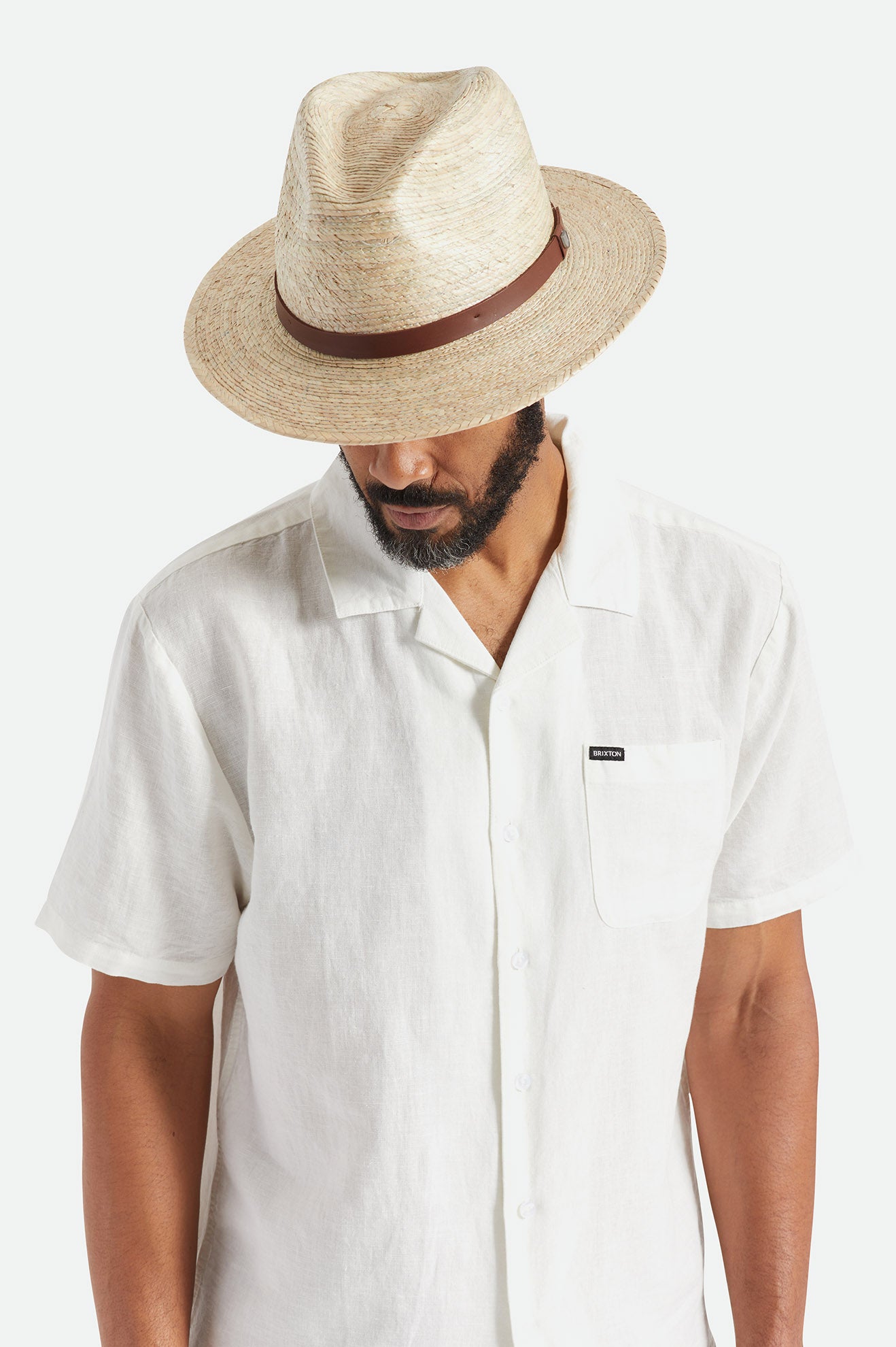 Sombreros Brixton Messer Hombre Beige | XCFO86925