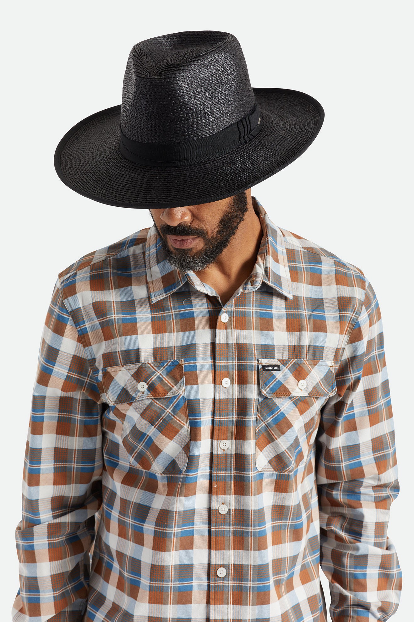 Sombreros Brixton Reno Hombre Negras Negras | TXGZ14287