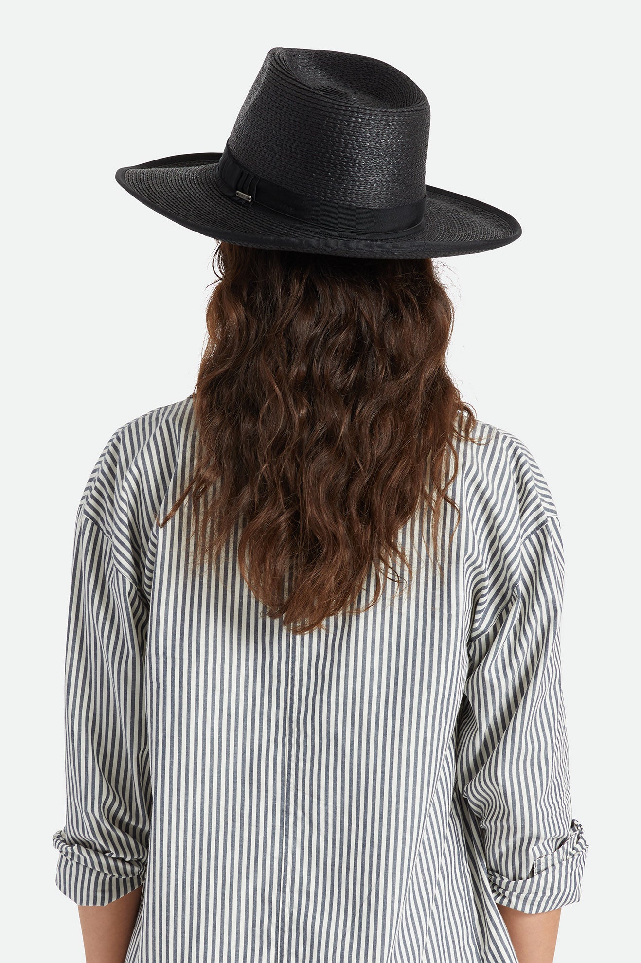 Sombreros Brixton Reno Straw Hat Mujer Negras | EJWR59831