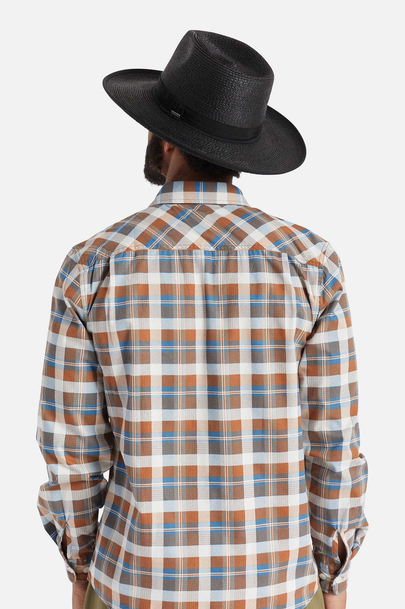 Sombreros Brixton Reno Straw Hombre Negras | PULT53749