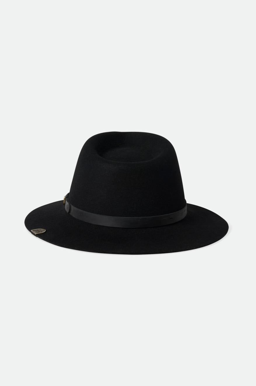 Sombreros De Fieltro Brixton Fender Jaguar Reverb Fedora Mujer Negras | AKNZ59246