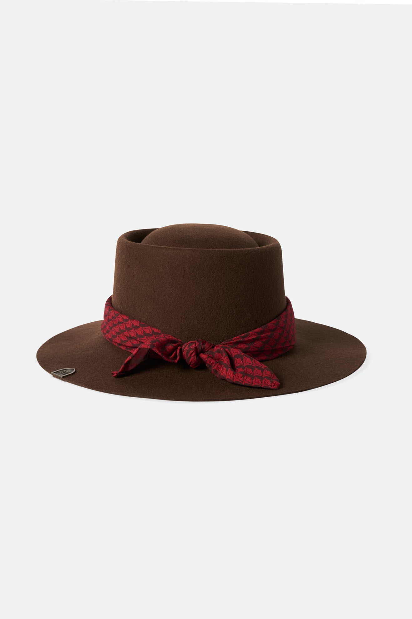 Sombreros De Fieltro Brixton Fender Jaguar Contour Fedora Mujer Marrones | AOUK56098