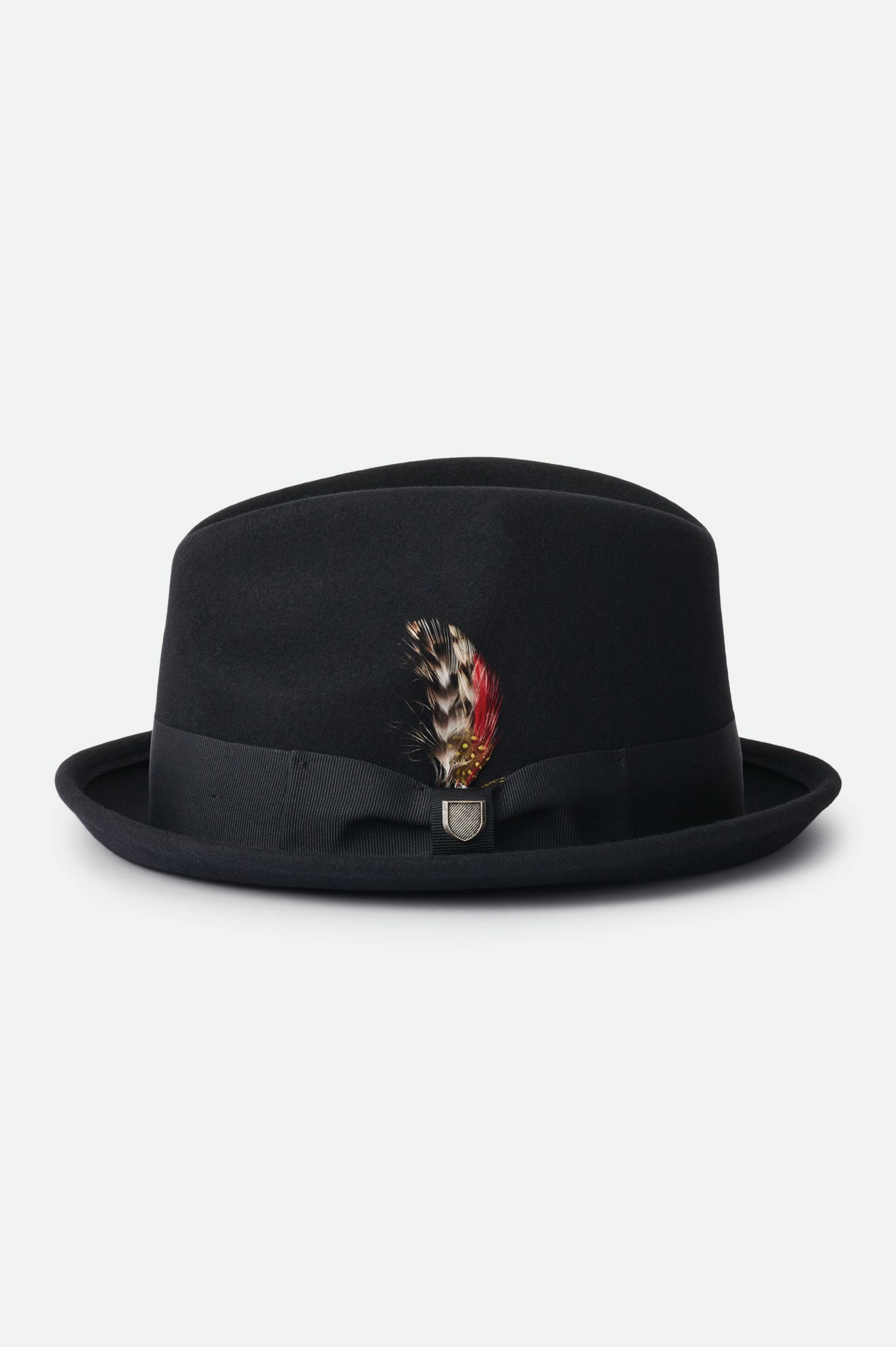 Sombreros De Fieltro Brixton Gain Fedora Mujer Negras | LDGV47601