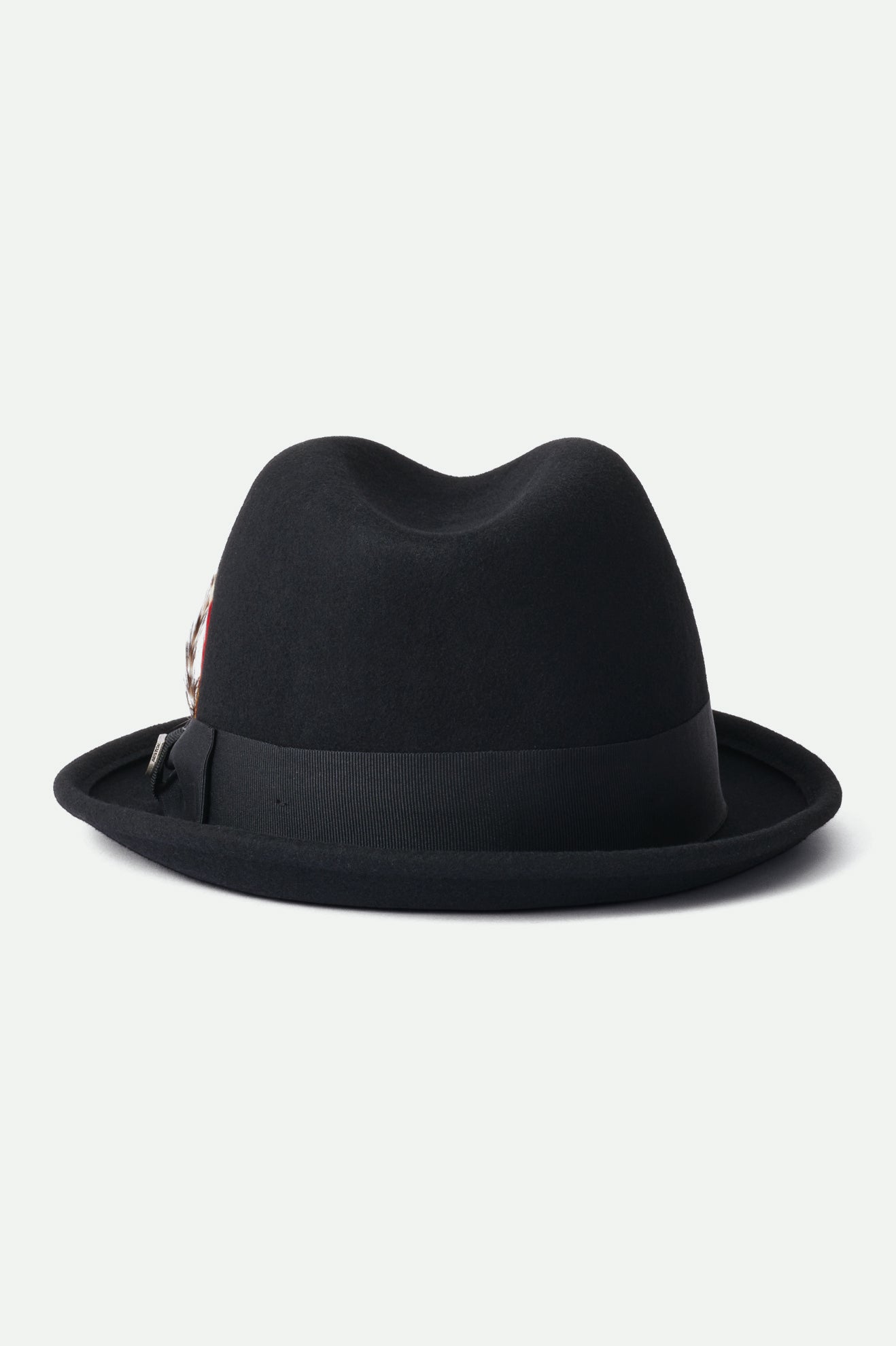 Sombreros De Fieltro Brixton Gain Fedora Mujer Negras | LDGV47601