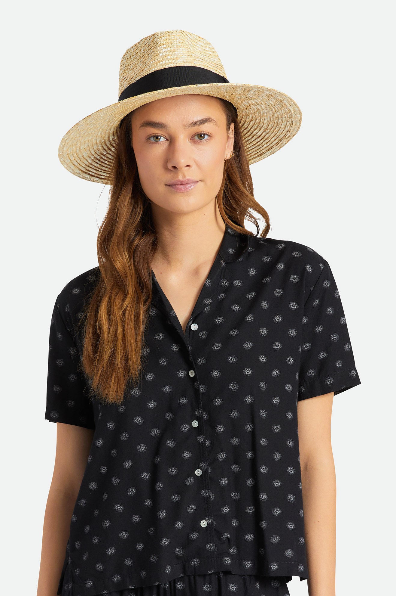 Sombreros De Fieltro Brixton Joanna Hat Mujer Naranjas | OSYN62493