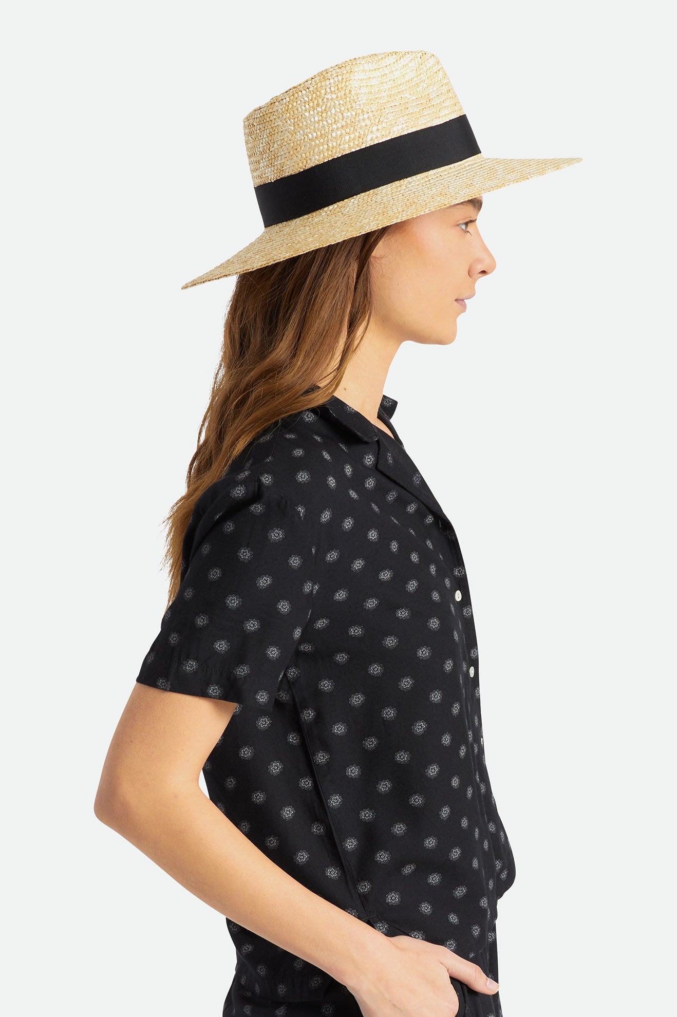 Sombreros De Fieltro Brixton Joanna Hat Mujer Naranjas | OSYN62493