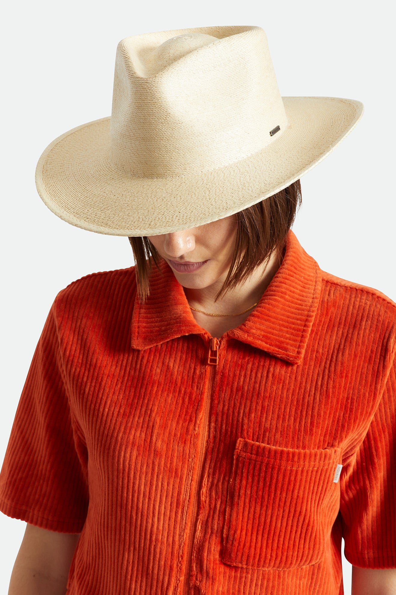 Sombreros De Fieltro Brixton Marcos Fedora Mujer Beige | VFPW06185