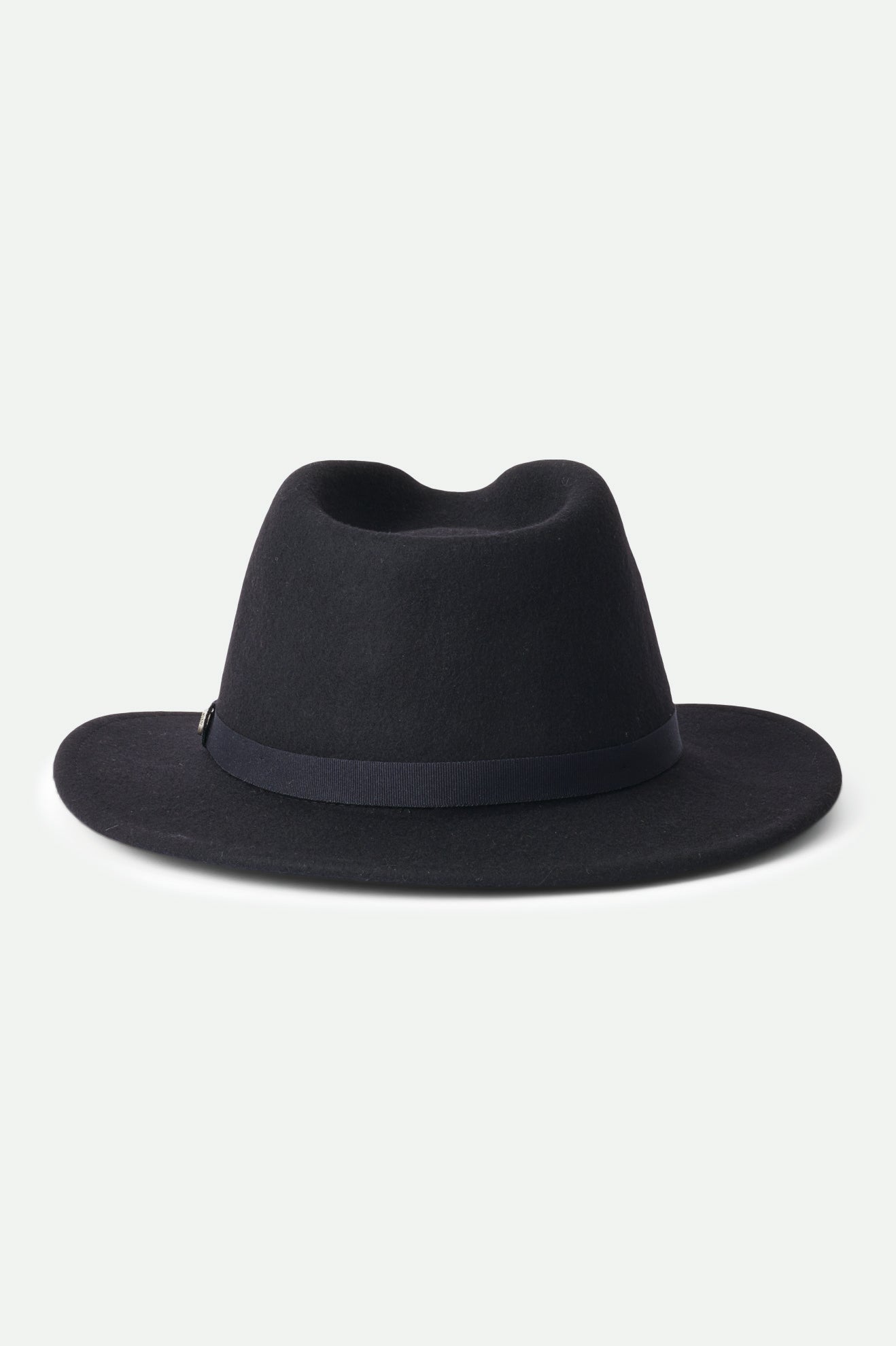 Sombreros De Fieltro Brixton Messer Packable Fedora Mujer Negras | CATI69783