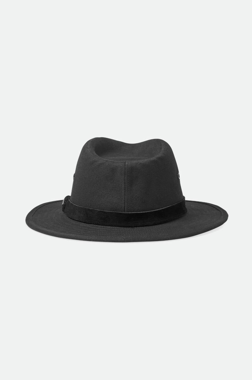 Sombreros De Fieltro Brixton Messer Utility Adventure Hombre Negras | HFNI53618