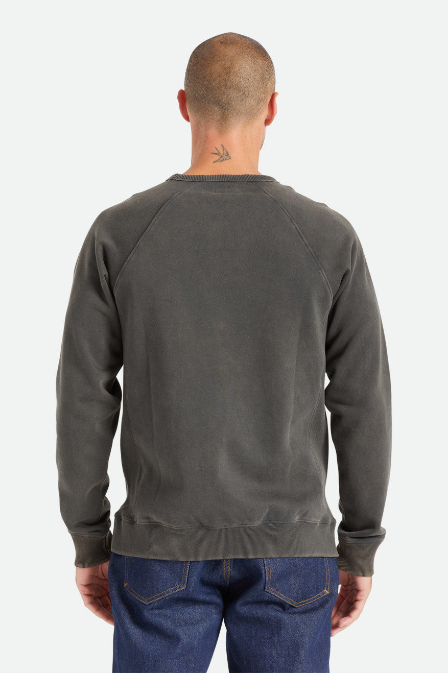 Sudadera Con Capucha Brixton Cooper Reserve Raglan Crew Hombre Negras | YKHD06742