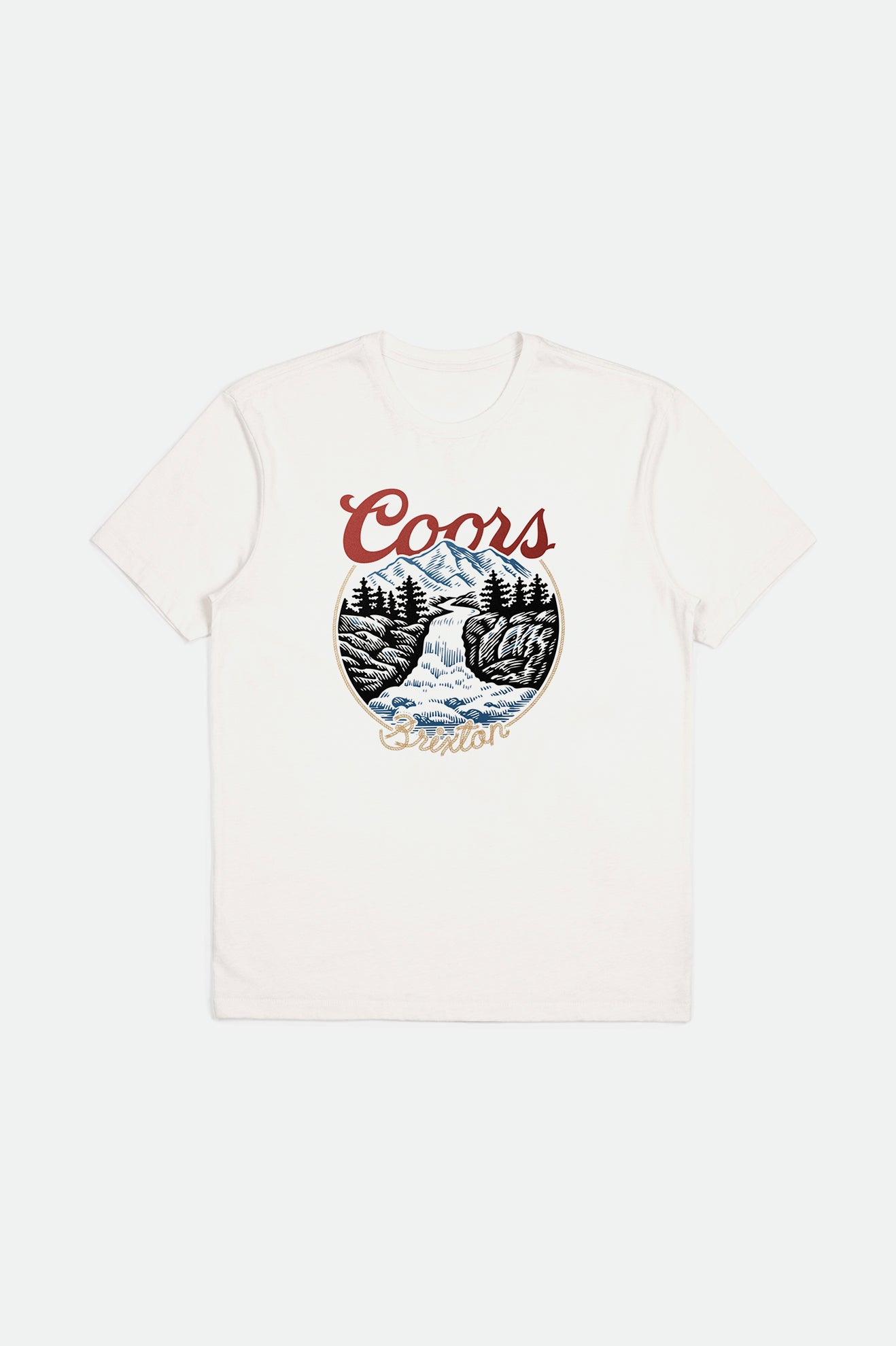 Tops Brixton Coors Rocky S/S Tailored Hombre Blancas | XYVT92684