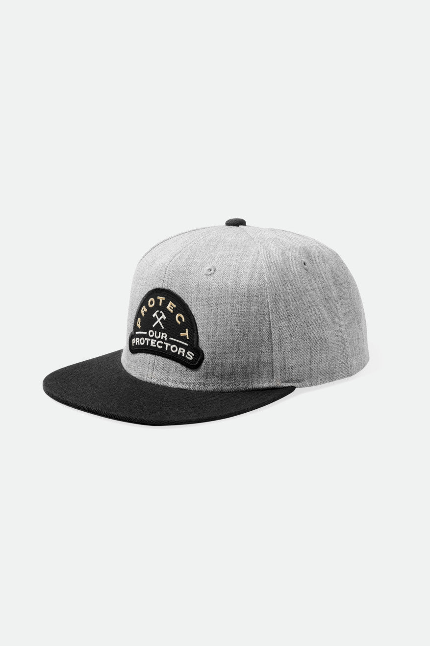 Gorras Brixton Coors Protector MP Hombre Gris Claro Negras | YTHM50217