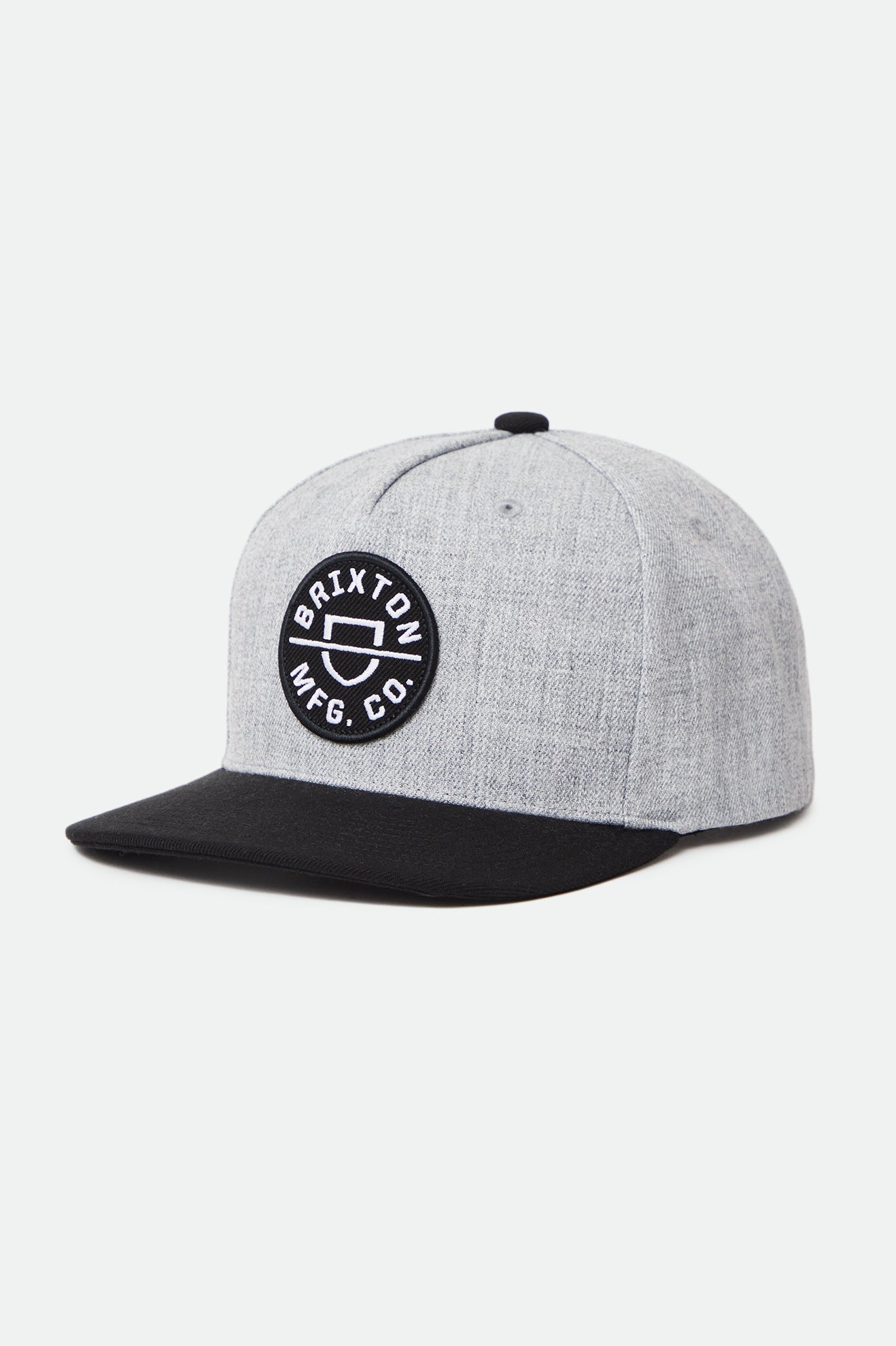 Gorras Brixton Crest C NetPlus MP Hombre Gris Negras | GZDE24087