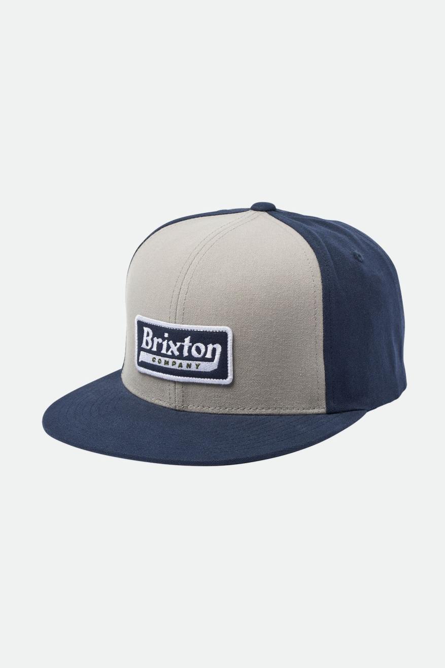 Gorras Brixton Steadfast HP Hombre Azul Marino Gris | JOPA83579