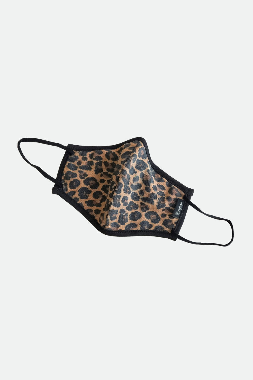 Mascarilla Brixton Antimicrobial 4-Way Stretch Unisex Leopardo | CAYO15942