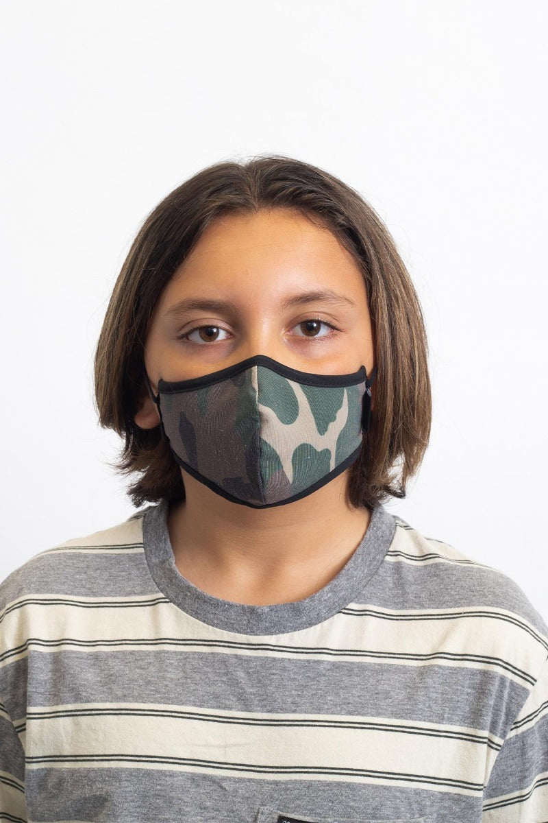 Mascarilla Brixton Youth Antimicrobial Unisex Camuflaje | GYWN38067