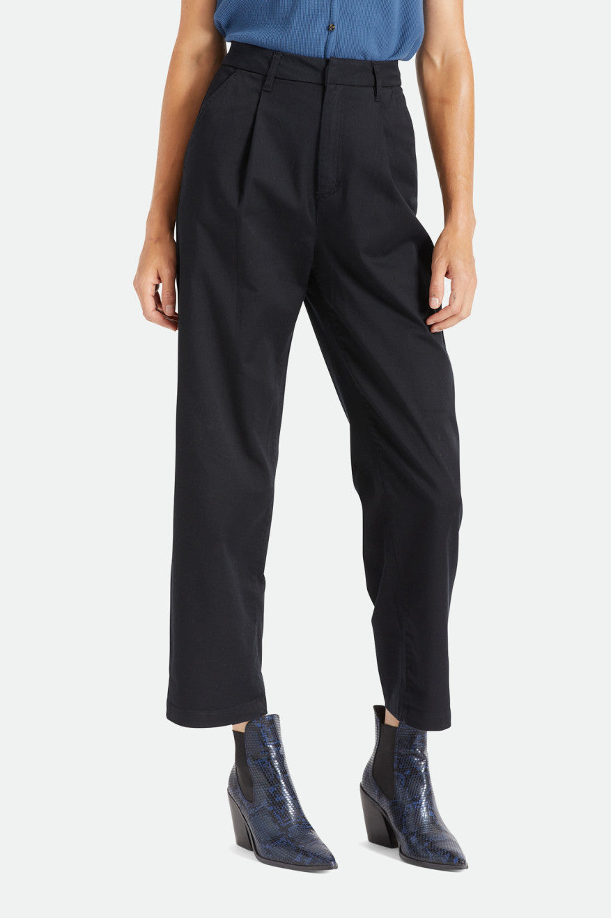 Pantalones Brixton Victory Trouser Mujer Negras | RQDS54913