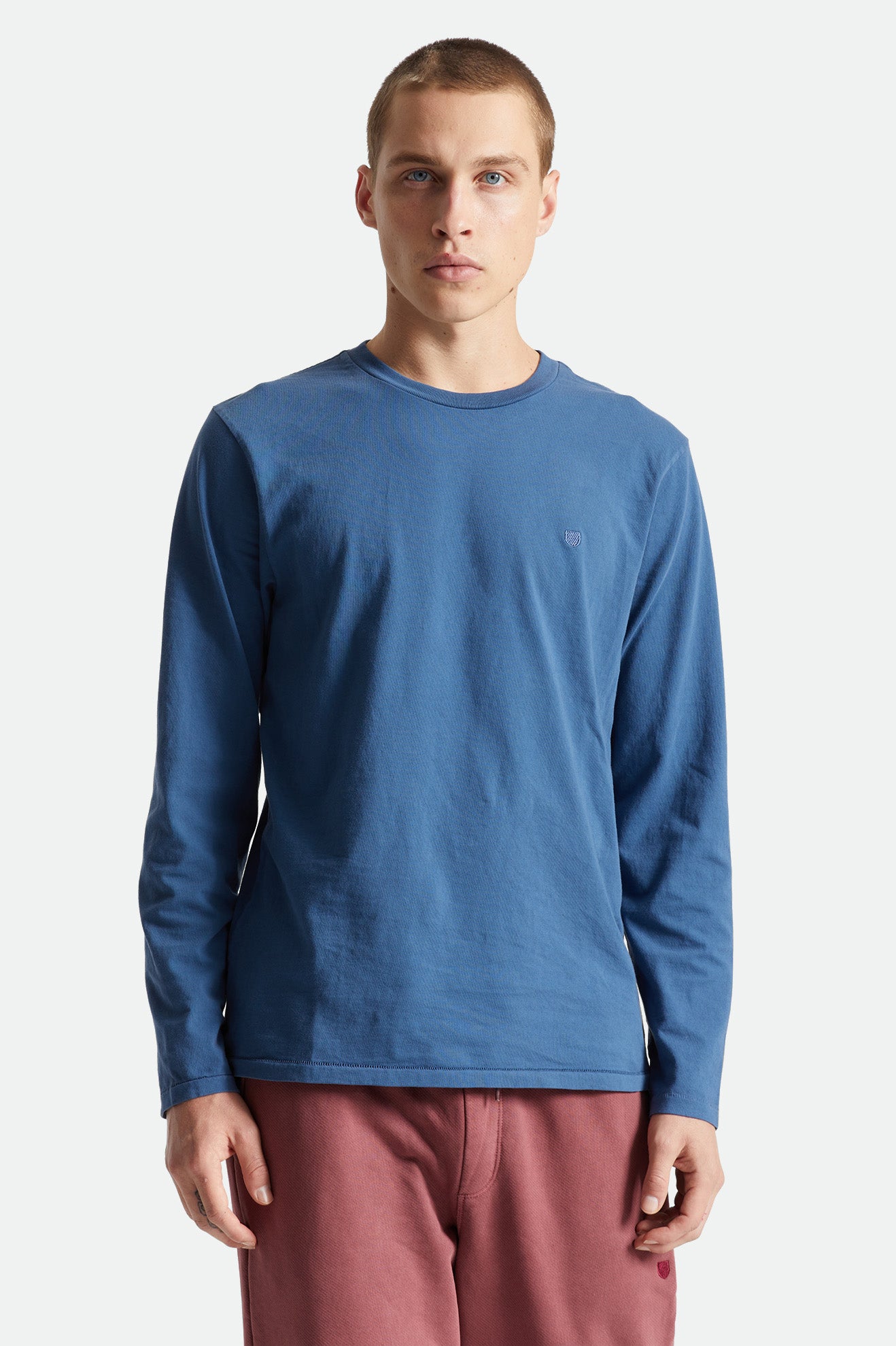 Prendas De Punto Brixton Vintage Reserve L/S Hombre Azules | UIRJ03286